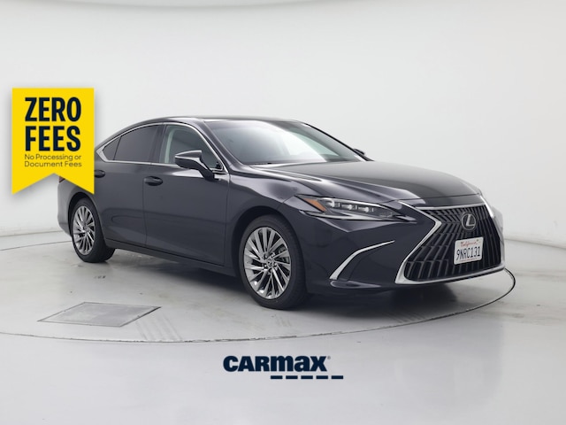 Black 2024 Lexus ES Hybrid Sedan Front-Wheel Drive Automatic