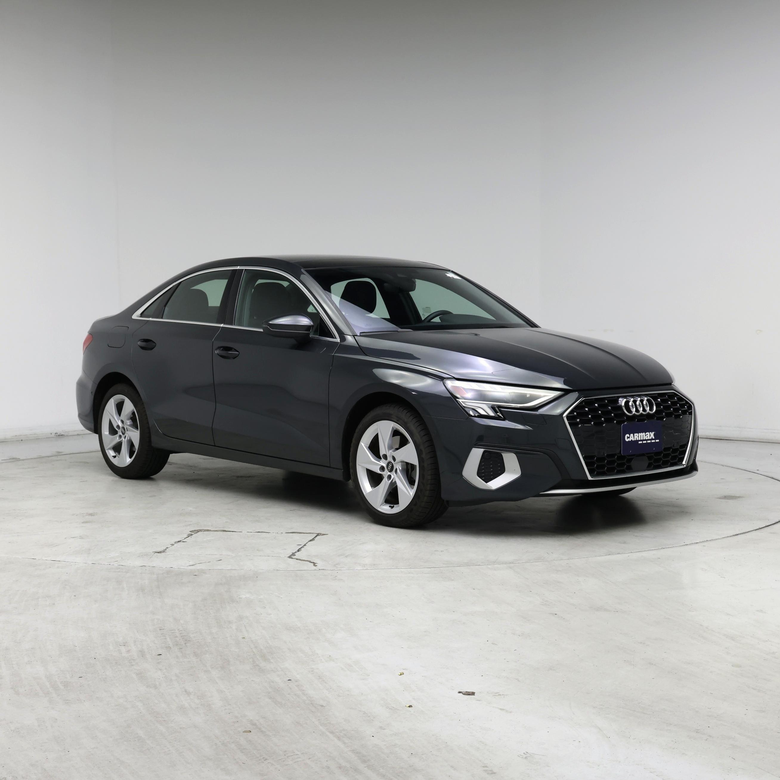 Gray 2023 Audi A3 Sedan Front-Wheel Drive Automatic
