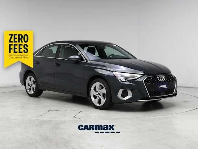 Gray 2023 Audi A3 Sedan Front-Wheel Drive Automatic