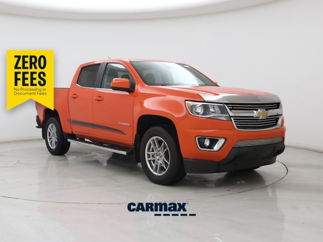 Orange 2020 Chevrolet Colorado Pickup Truck Four-Wheel Drive Automatic