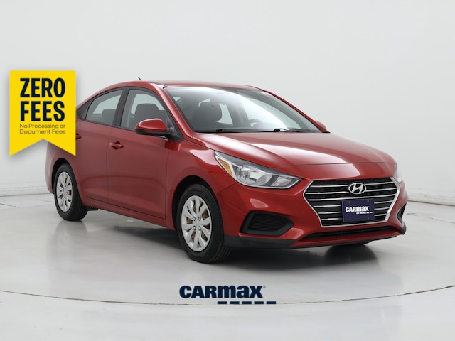 Red 2020 Hyundai Accent Sedan Front-Wheel Drive Automatic