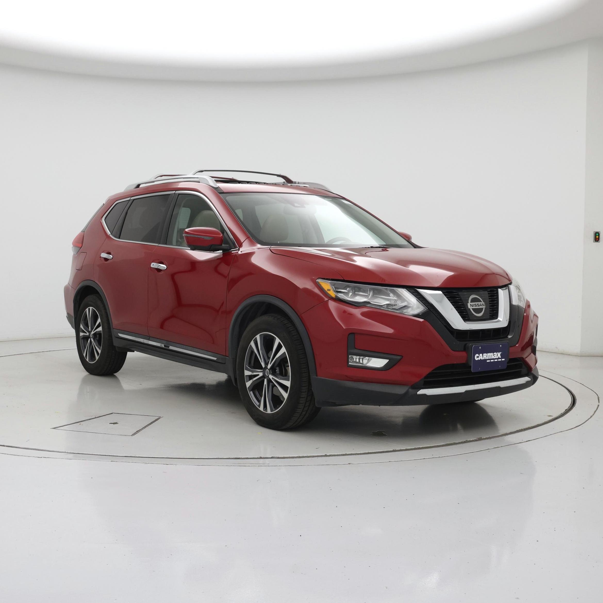 Red 2017 Nissan Rogue SUV / Crossover Front-Wheel Drive Automatic