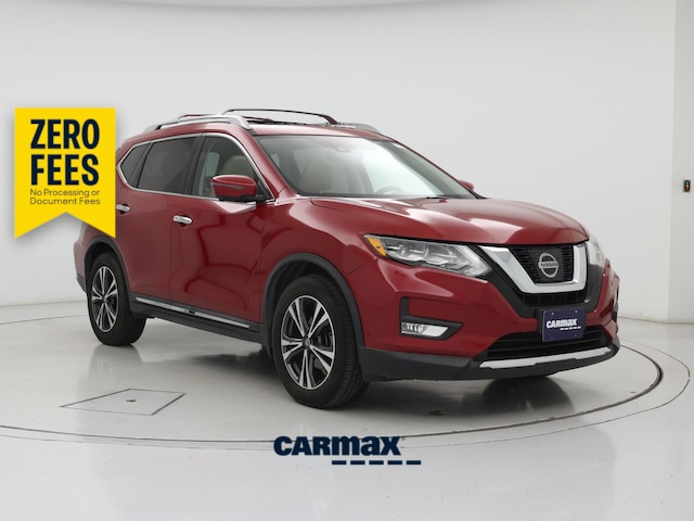 Red 2017 Nissan Rogue SUV / Crossover Front-Wheel Drive Automatic