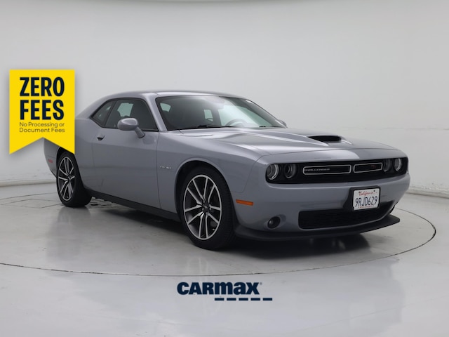 Gray 2022 Dodge Challenger Coupe Rear-Wheel Drive Automatic