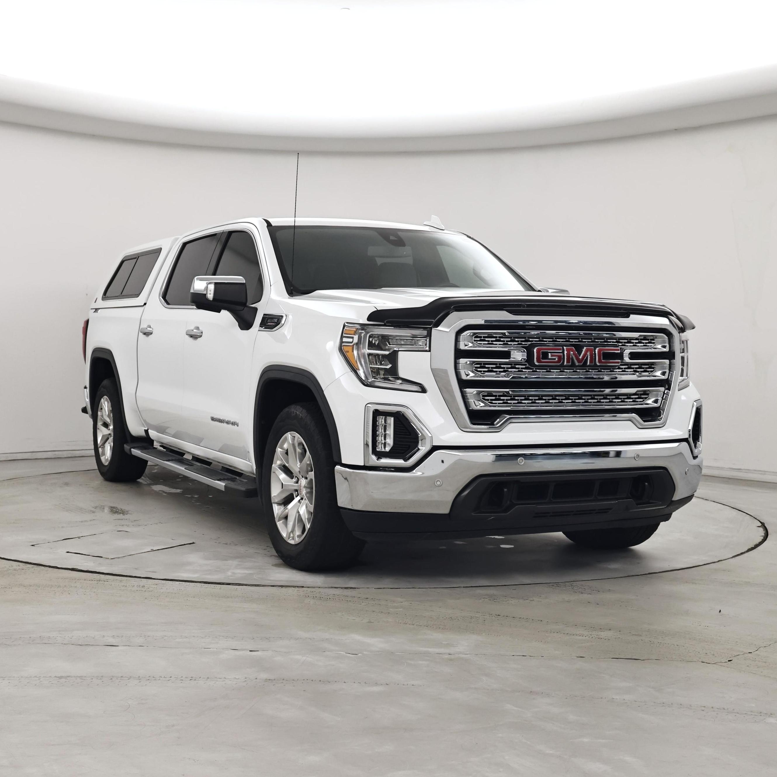 White 2021 GMC Sierra 1500 Pickup Truck Four-Wheel Drive Automatic