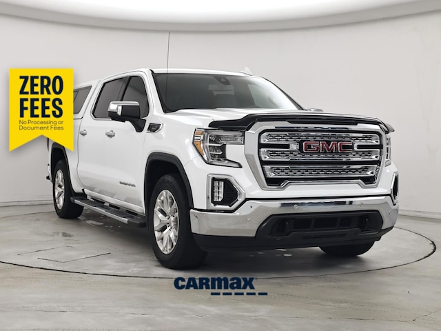 White 2021 GMC Sierra 1500 Pickup Truck Four-Wheel Drive Automatic