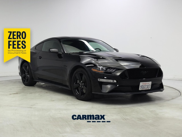 Black 2021 Ford Mustang GT Coupe RWD Coupe Rear-Wheel Drive Automatic
