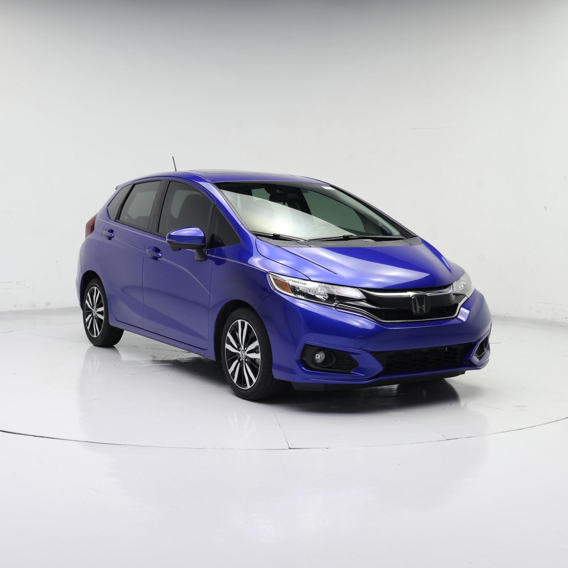 Blue 2020 Honda Fit Hatchback Front-Wheel Drive Automatic