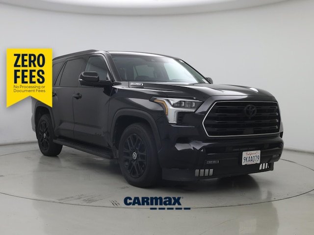 Black 2024 Toyota Sequoia Limited 4WD SUV / Crossover Four-Wheel Drive Automatic