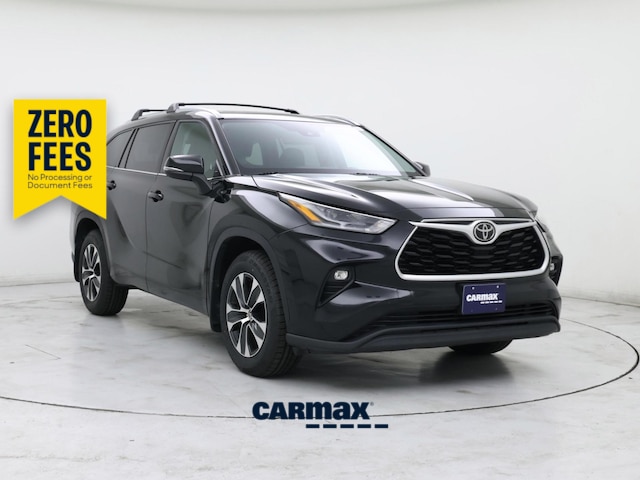 Black 2021 Toyota Highlander SUV / Crossover All-Wheel Drive Automatic