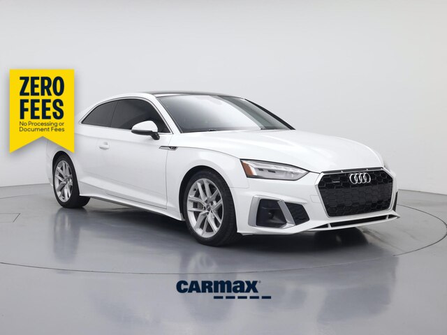 White 2023 Audi A5 Coupe All-Wheel Drive Automatic