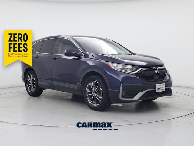 Blue 2022 Honda CR-V EX FWD SUV / Crossover Front-Wheel Drive Automatic