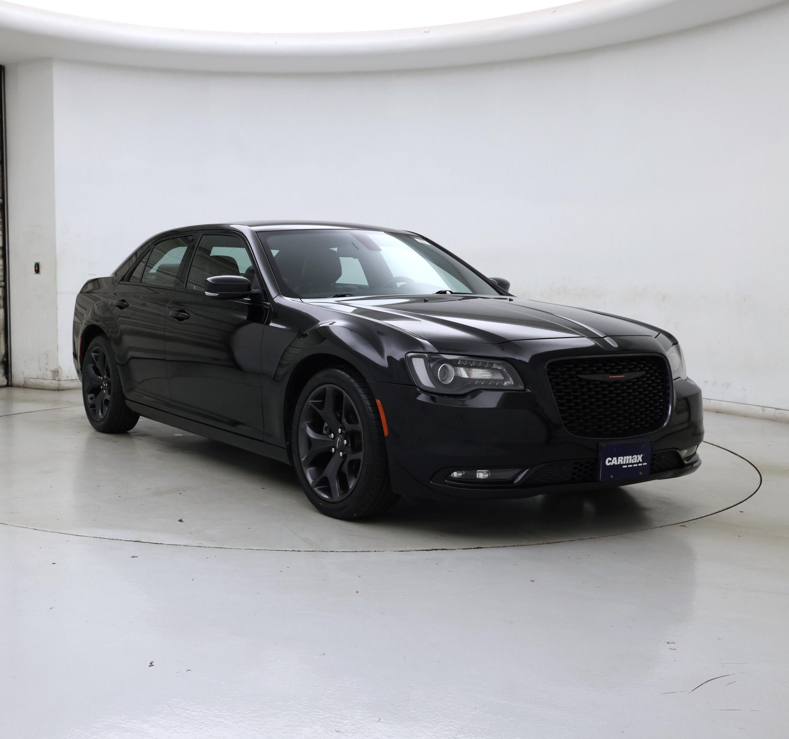 Black 2021 Chrysler 300 Sedan Rear-Wheel Drive Automatic