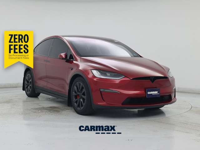 Red 2024 Tesla Model X Plaid AWD SUV / Crossover All-Wheel Drive Automatic