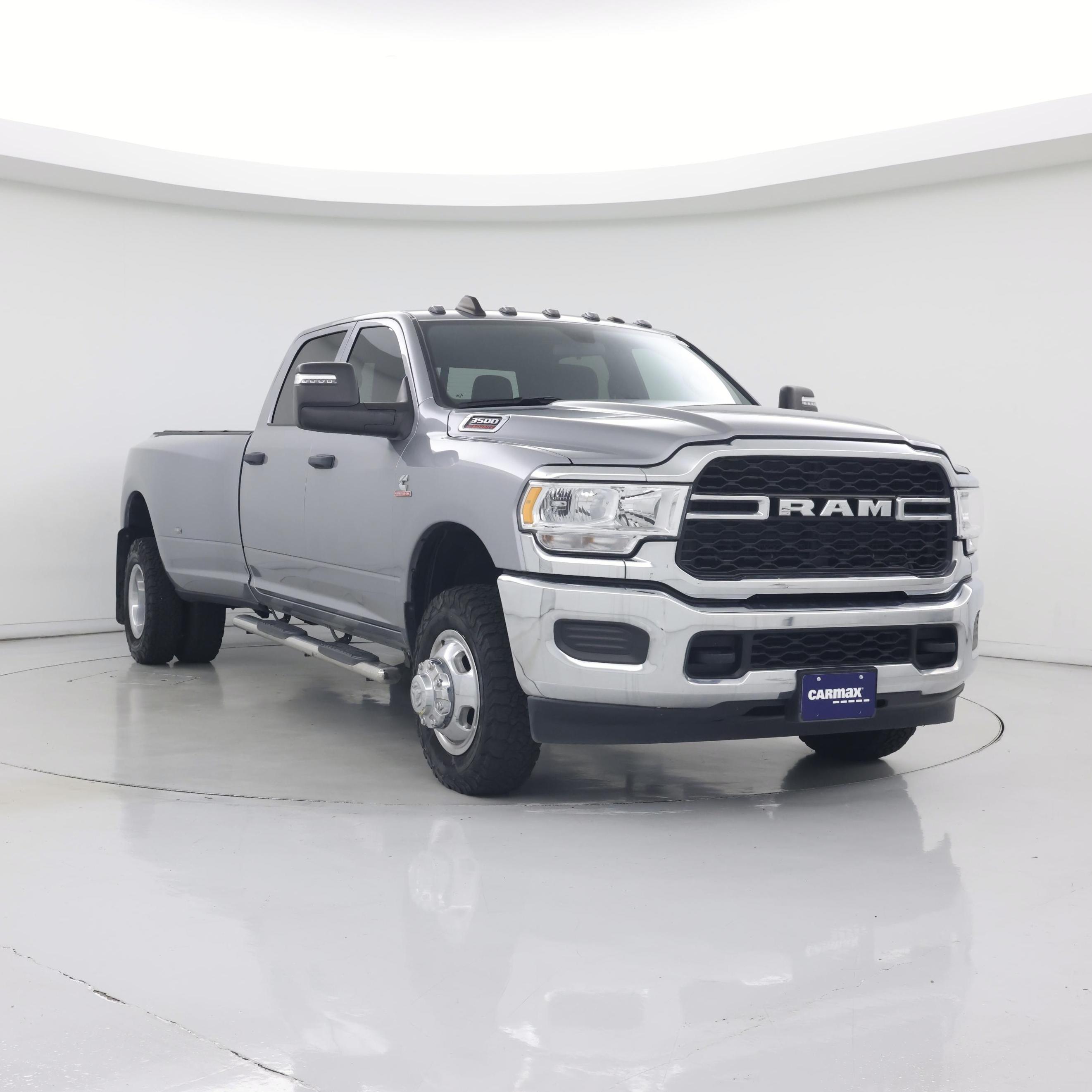 Gray 2024 RAM 3500 Pickup Truck Four-Wheel Drive Automatic