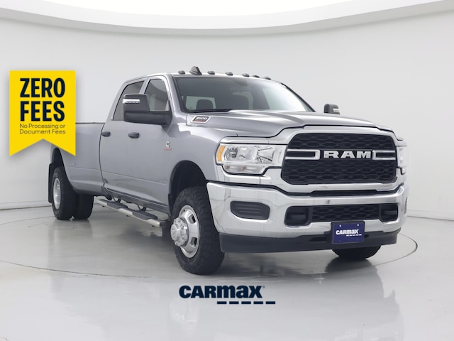 Gray 2024 RAM 3500 Pickup Truck Four-Wheel Drive Automatic