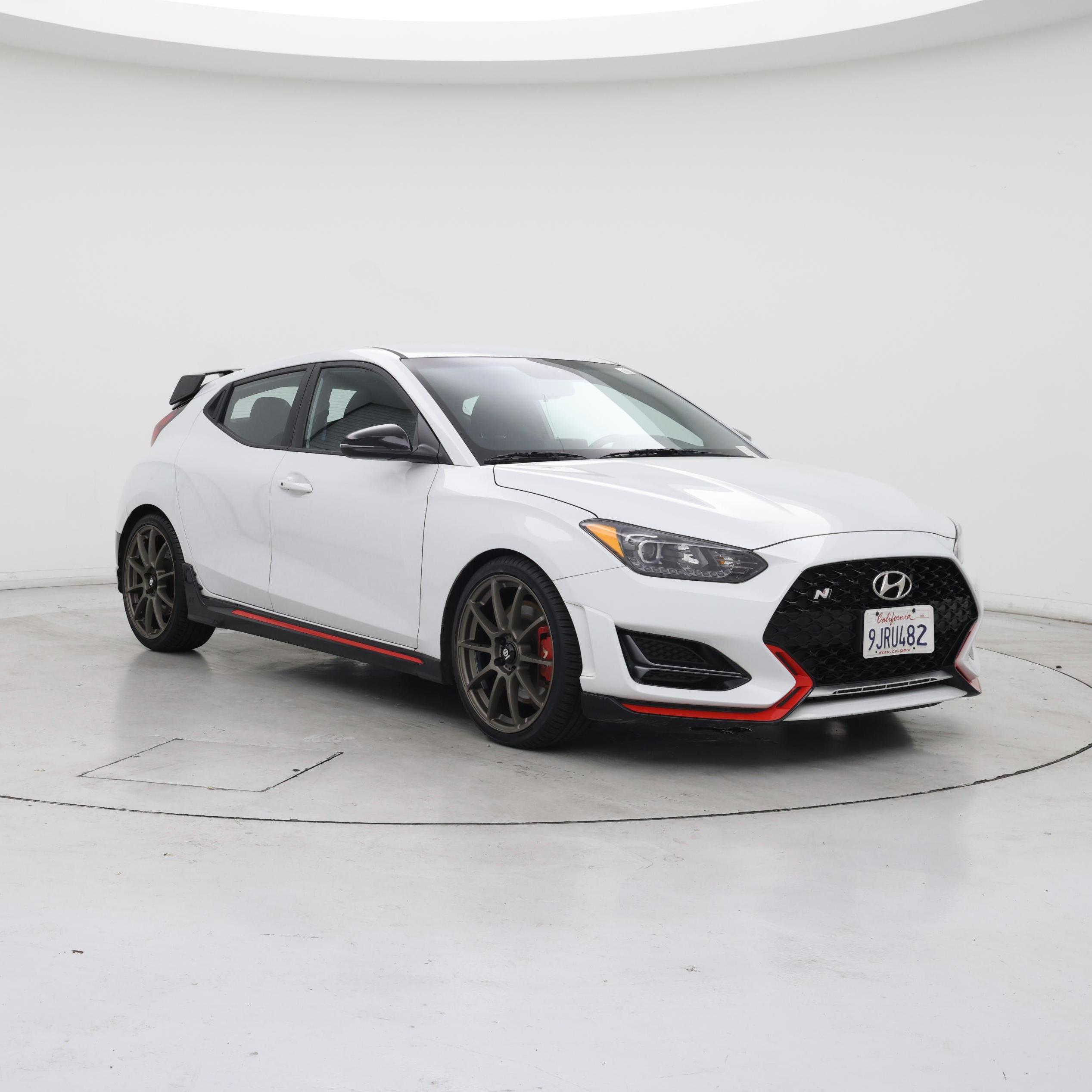 White 2020 Hyundai Veloster N Coupe Front-Wheel Drive Manual