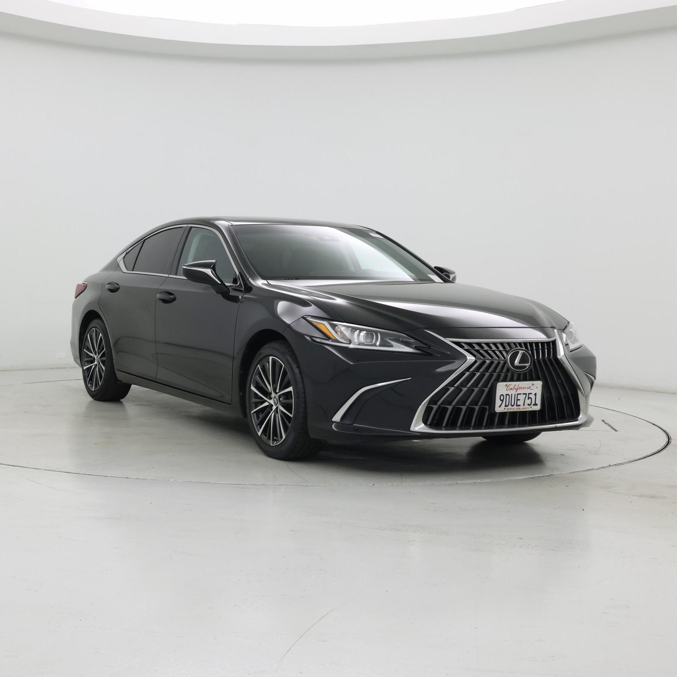 Black 2023 Lexus ES 350 FWD Sedan Front-Wheel Drive Automatic