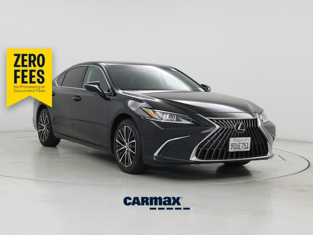 Black 2023 Lexus ES 350 FWD Sedan Front-Wheel Drive Automatic