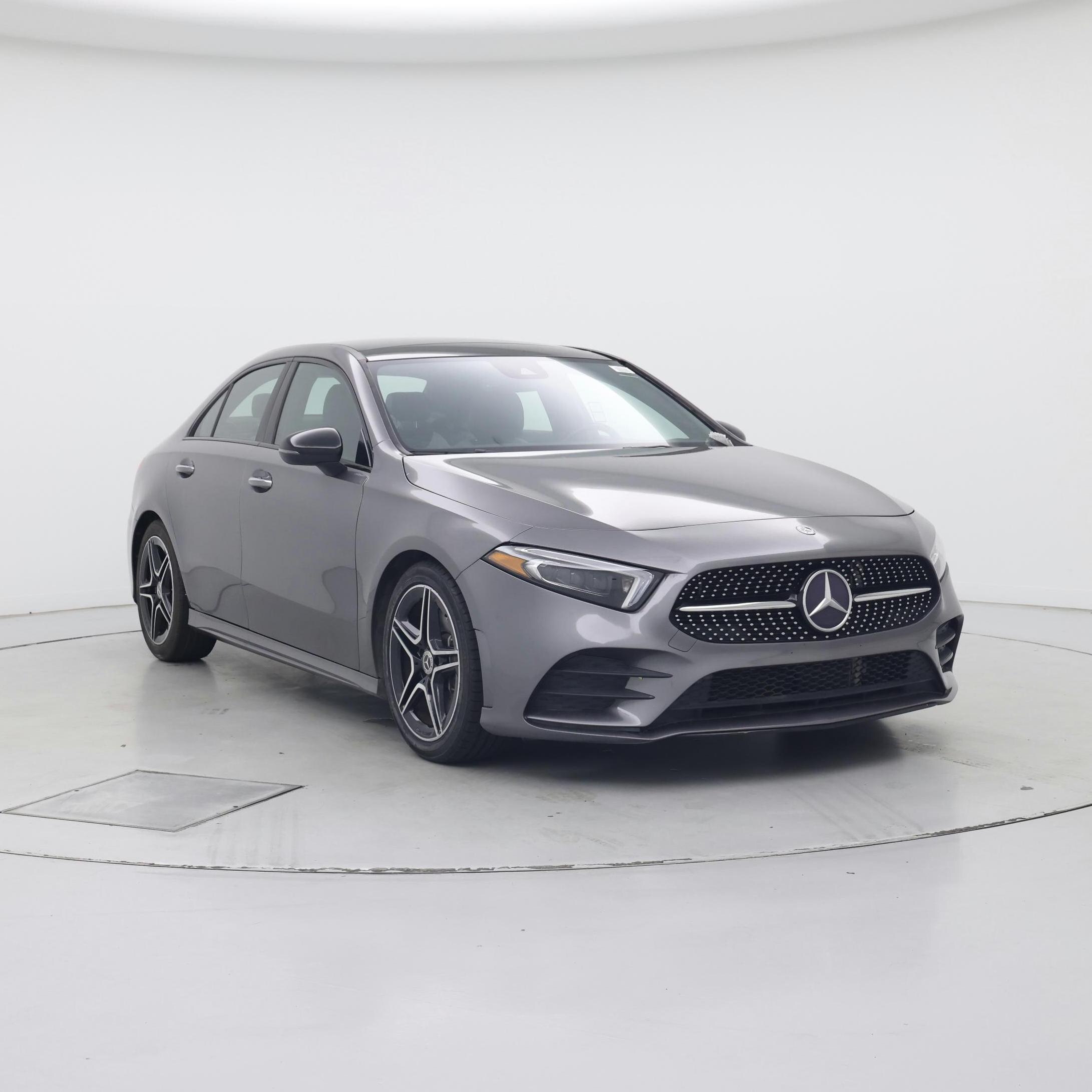 Gray 2019 Mercedes-Benz A-Class Sedan Front-Wheel Drive Automatic