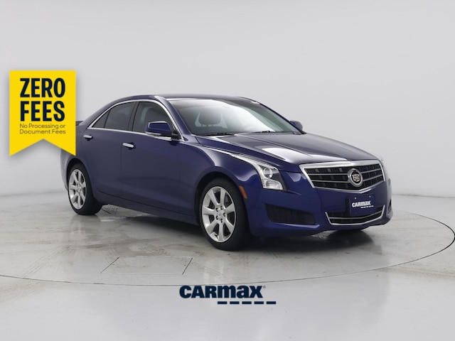 Blue 2014 Cadillac ATS Sedan Rear-Wheel Drive Automatic