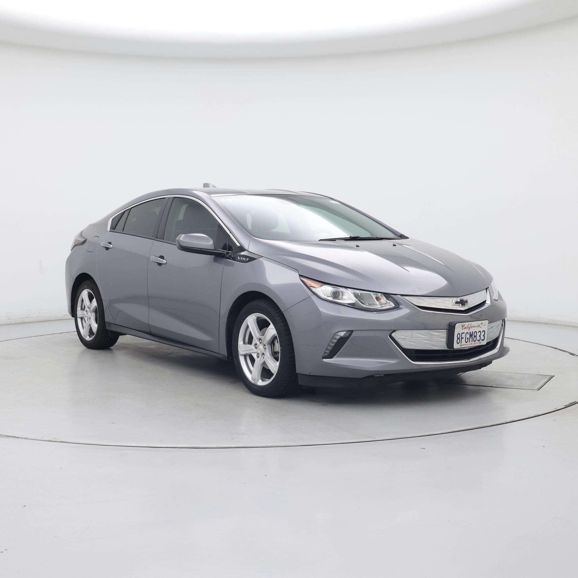Silver 2018 Chevrolet Volt LT FWD Hatchback Front-Wheel Drive Automatic