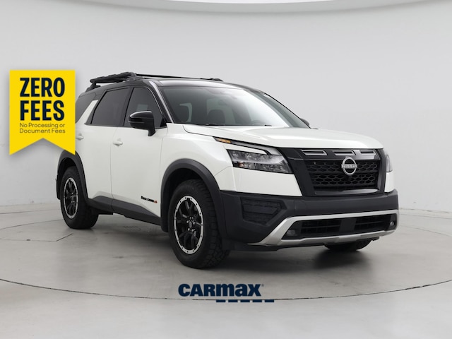 White 2024 Nissan Pathfinder Rock Creek 4WD SUV / Crossover All-Wheel Drive Automatic