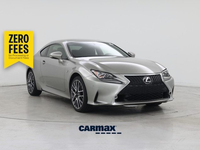 Silver 2016 Lexus RC Coupe All-Wheel Drive Automatic