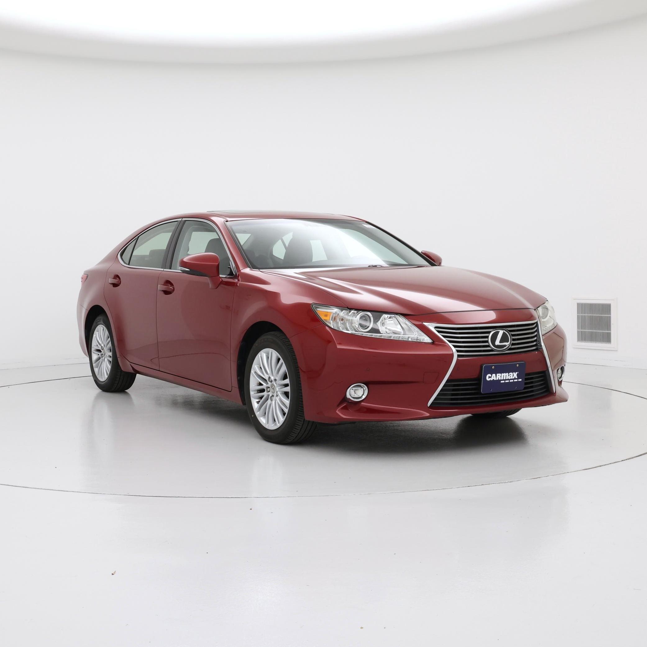 Red 2014 Lexus ES Sedan Front-Wheel Drive Automatic