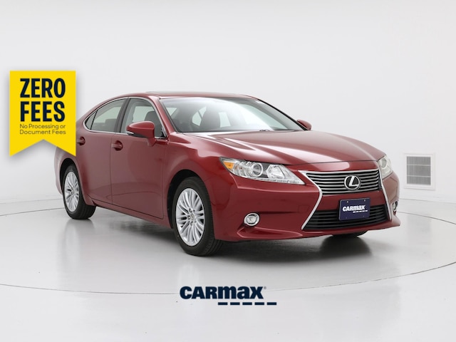Red 2014 Lexus ES Sedan Front-Wheel Drive Automatic