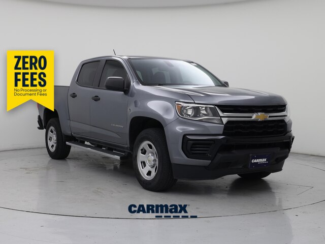 Silver 2021 Chevrolet Colorado Work Truck Crew Cab RWD Pickup Truck 4X2 Automatic