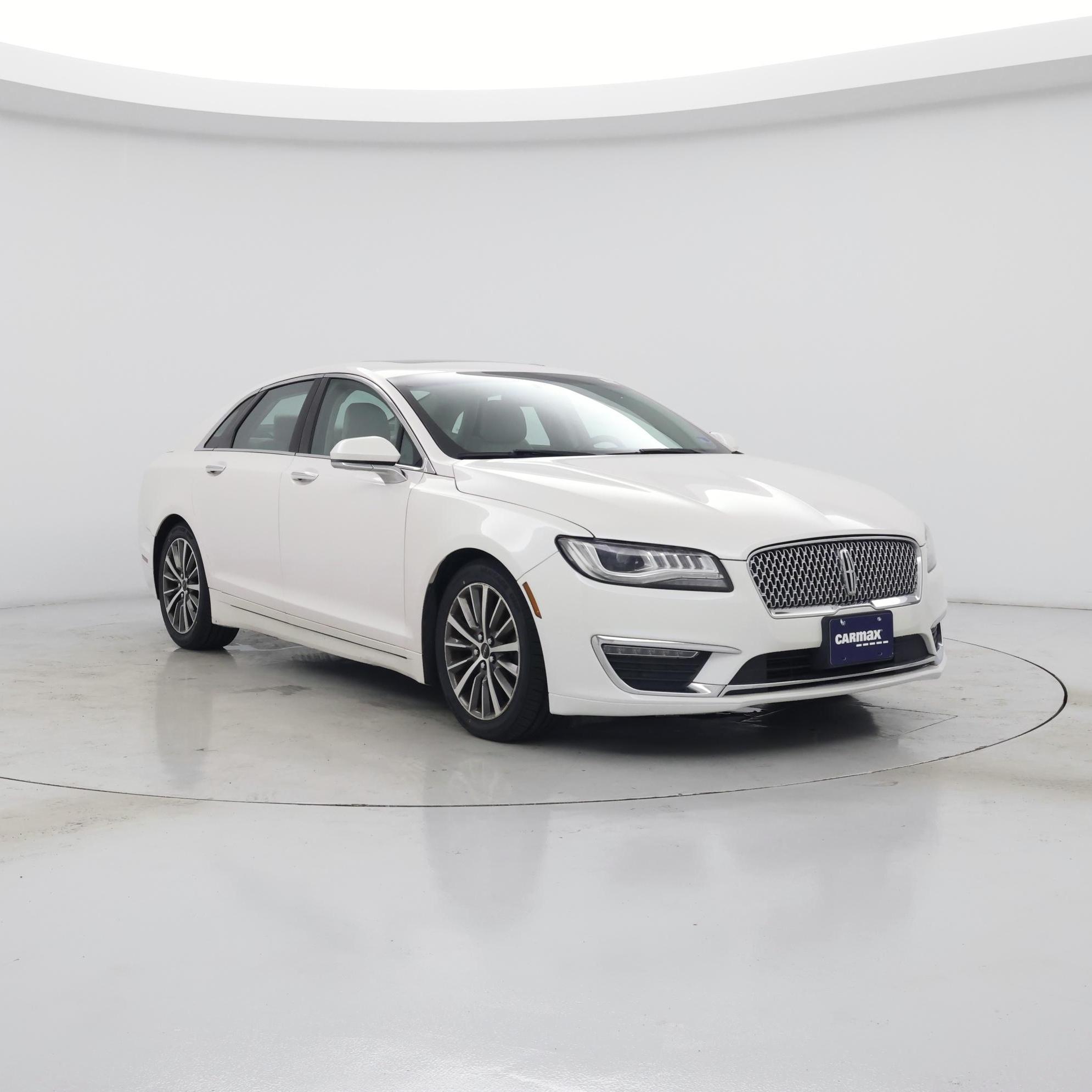White 2017 Lincoln MKZ Sedan All-Wheel Drive Automatic