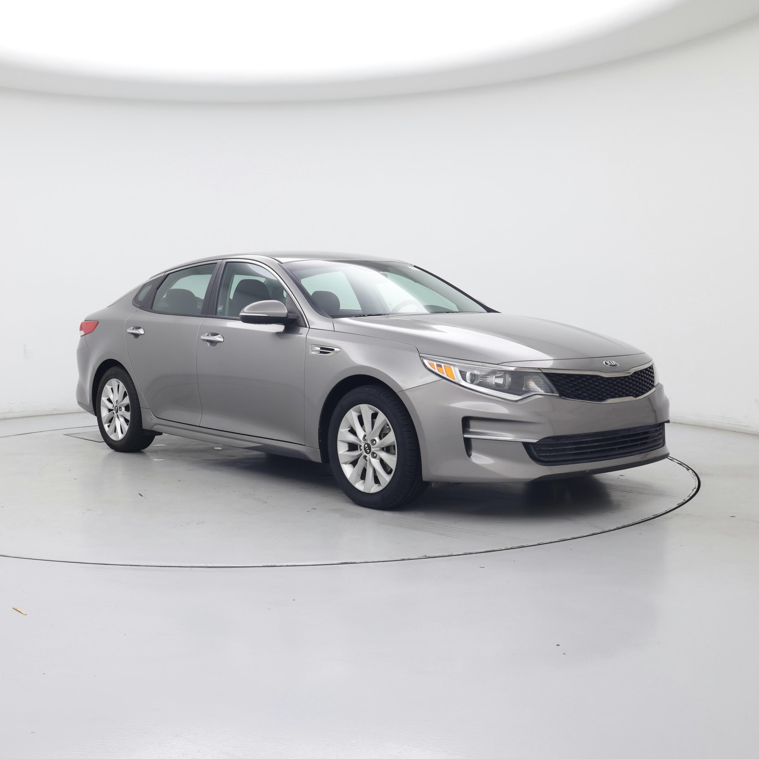 Gray 2018 Kia Optima Sedan Front-Wheel Drive Automatic