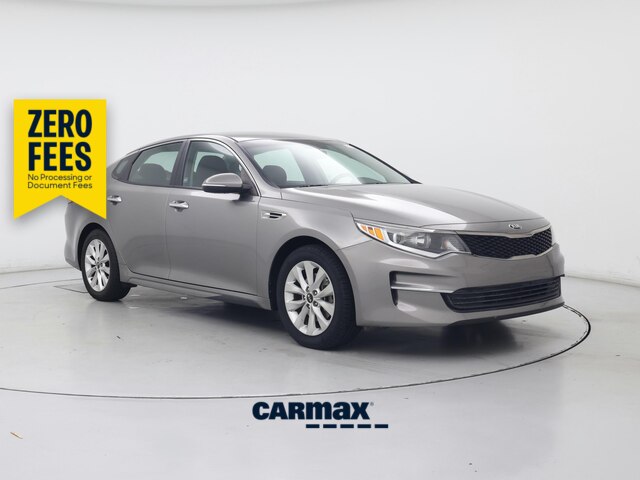 Gray 2018 Kia Optima Sedan Front-Wheel Drive Automatic
