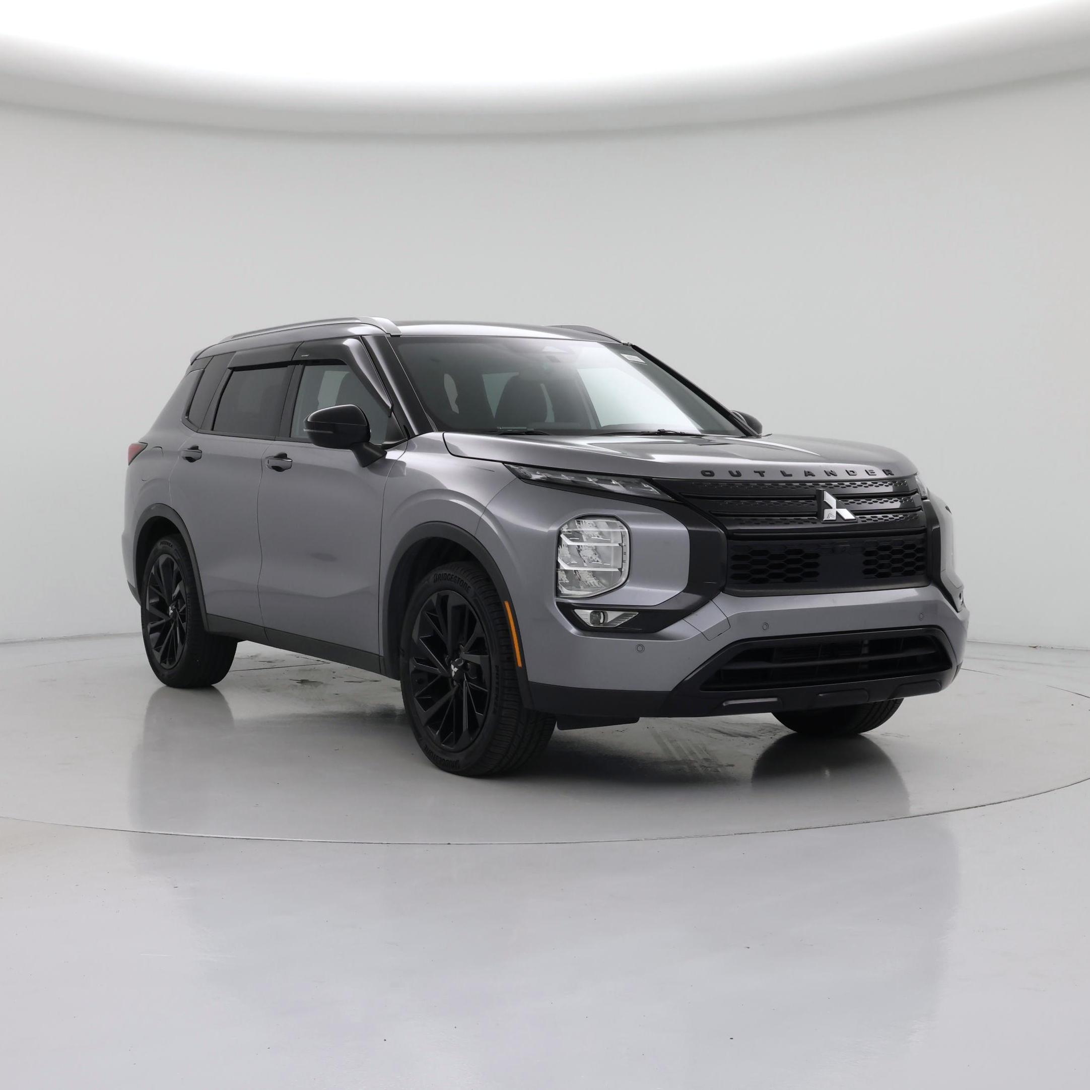 Gray 2022 Mitsubishi Outlander Black Edition FWD SUV / Crossover Front-Wheel Drive Automatic