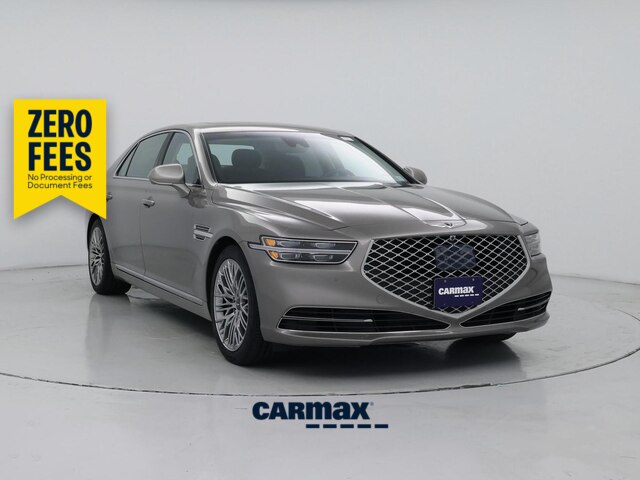 Silver 2021 Genesis G90 Sedan Rear-Wheel Drive Automatic