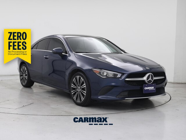 Blue 2021 Mercedes-Benz CLA Coupe Front-Wheel Drive Automatic