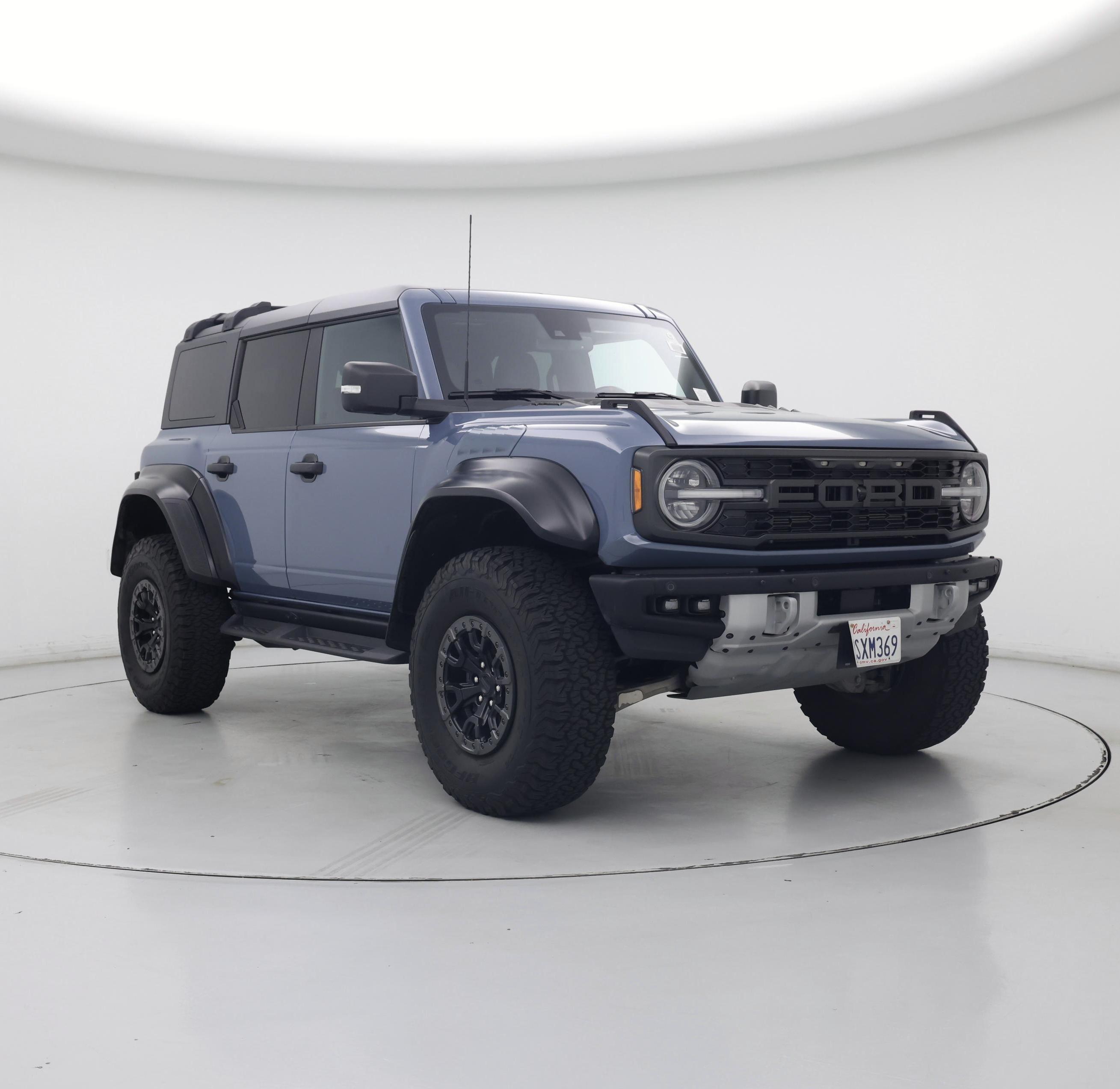 Blue 2023 Ford Bronco Raptor SUV / Crossover Four-Wheel Drive Automatic