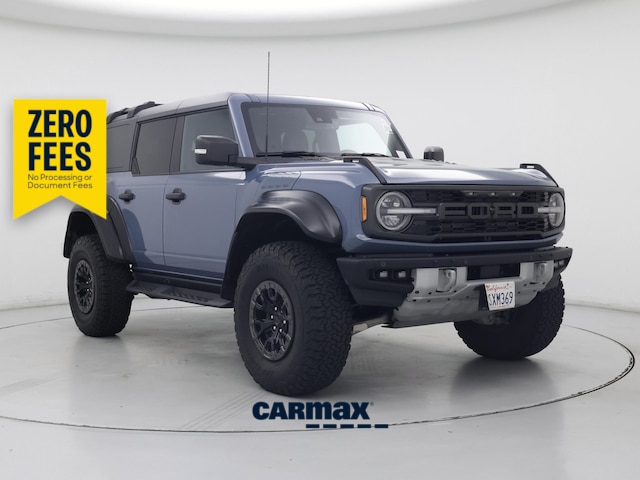 Blue 2023 Ford Bronco Raptor SUV / Crossover Four-Wheel Drive Automatic