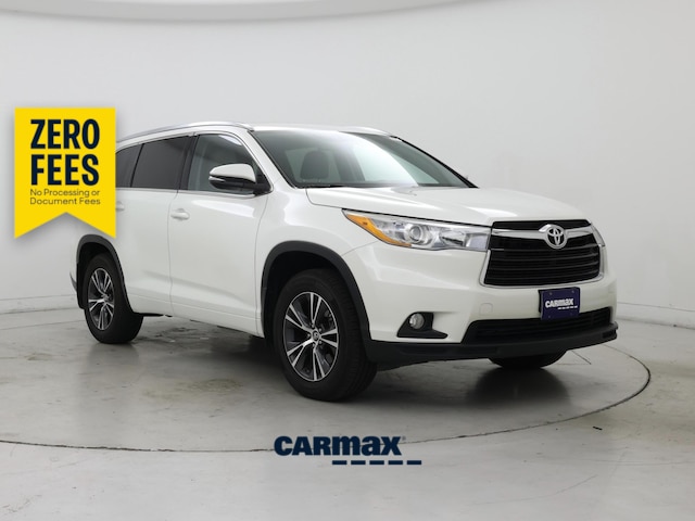 White 2016 Toyota Highlander SUV / Crossover All-Wheel Drive Automatic