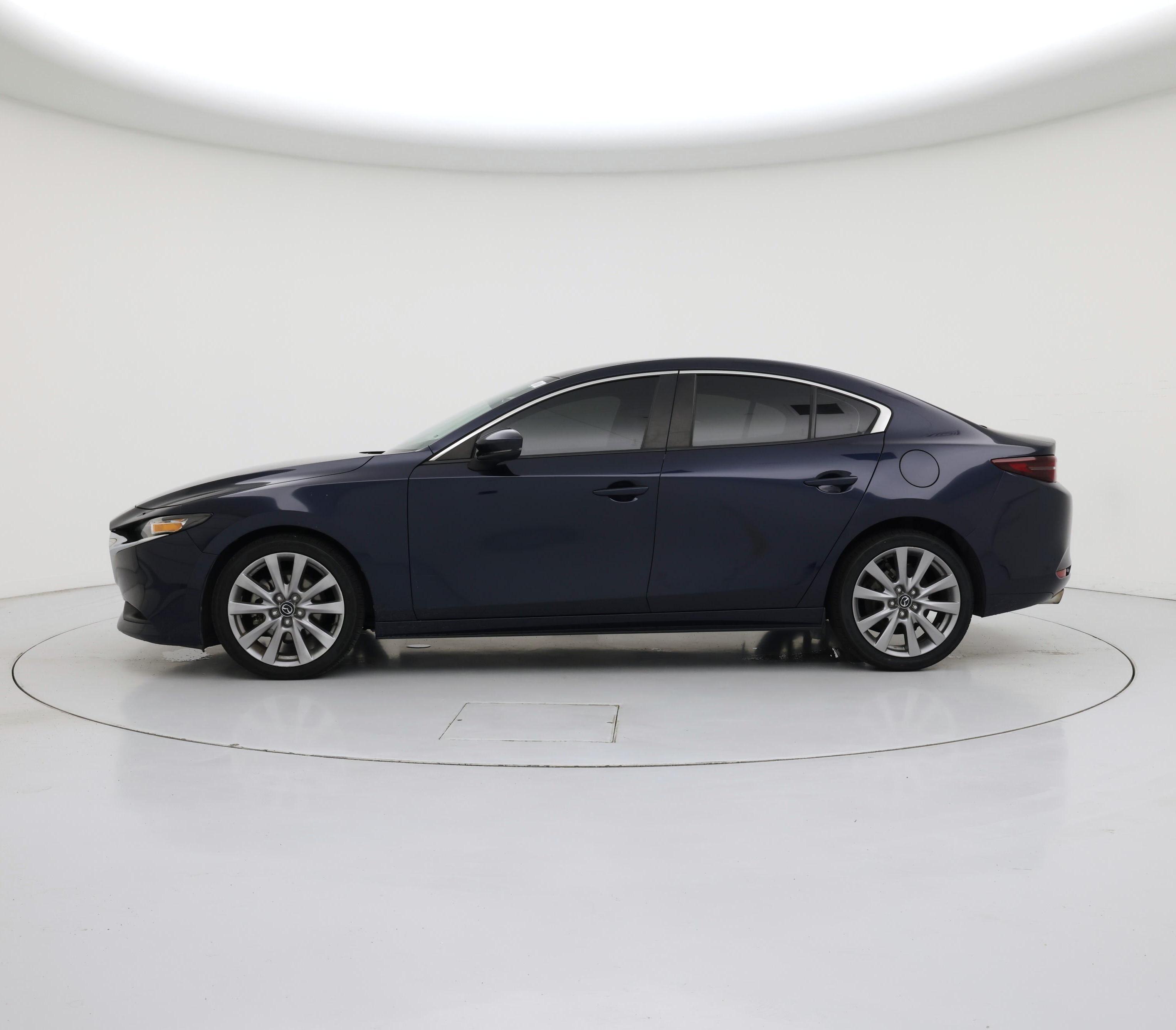 Blue 2021 Mazda MAZDA3 Sedan All-Wheel Drive Automatic