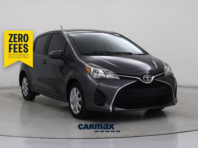 Gray 2015 Toyota Yaris Hatchback Front-Wheel Drive Automatic