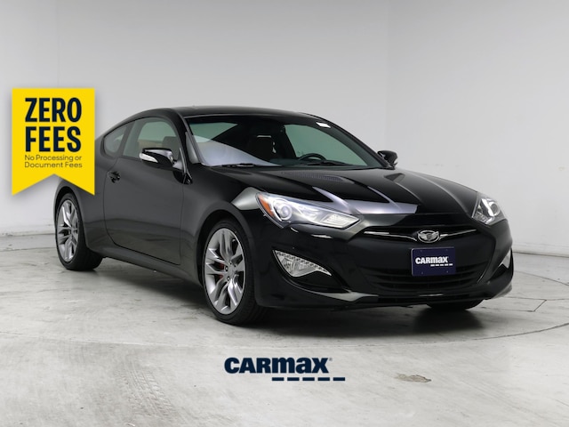Black 2015 Hyundai Genesis Coupe Coupe Rear-Wheel Drive Manual
