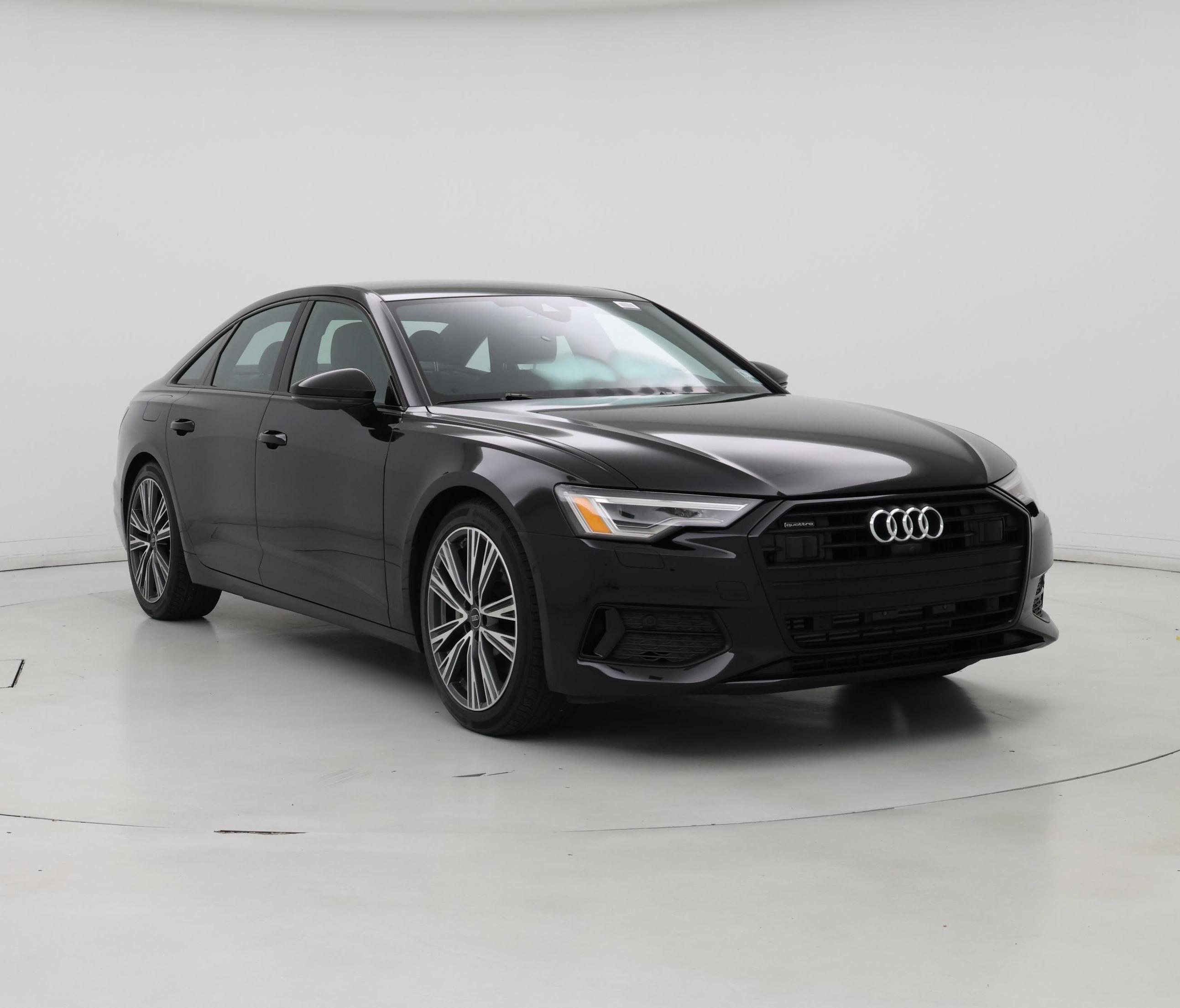 Black 2023 Audi A6 quattro Premium Plus 45 TFSI Sedan All-Wheel Drive Automatic