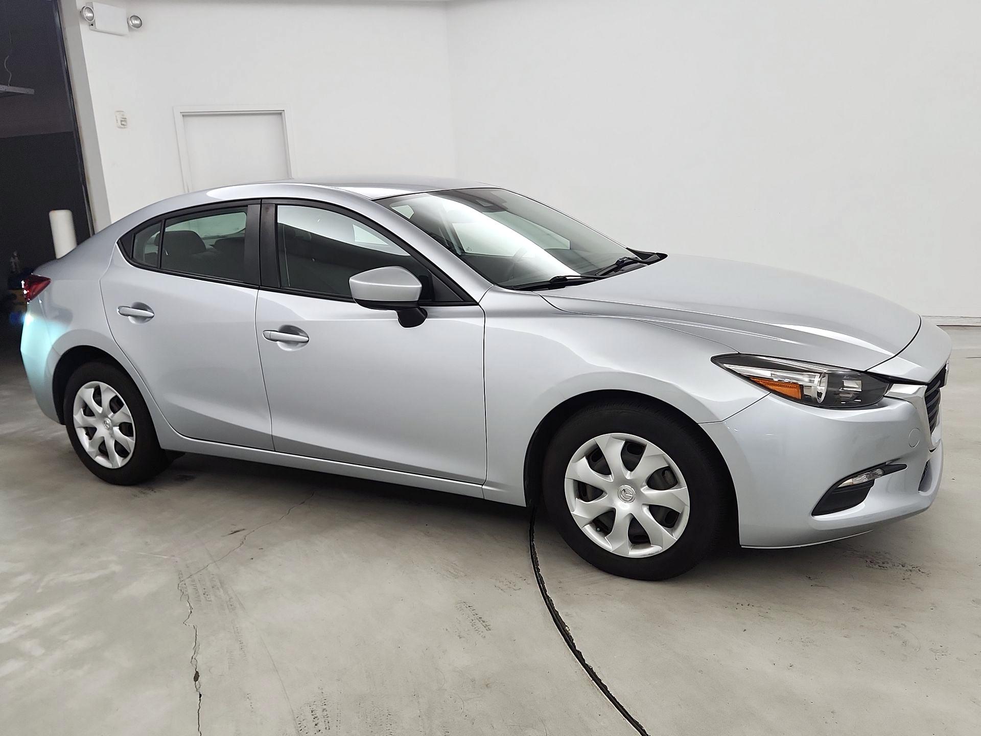 Silver 2018 Mazda MAZDA3 Sport Sedan Front-Wheel Drive Automatic