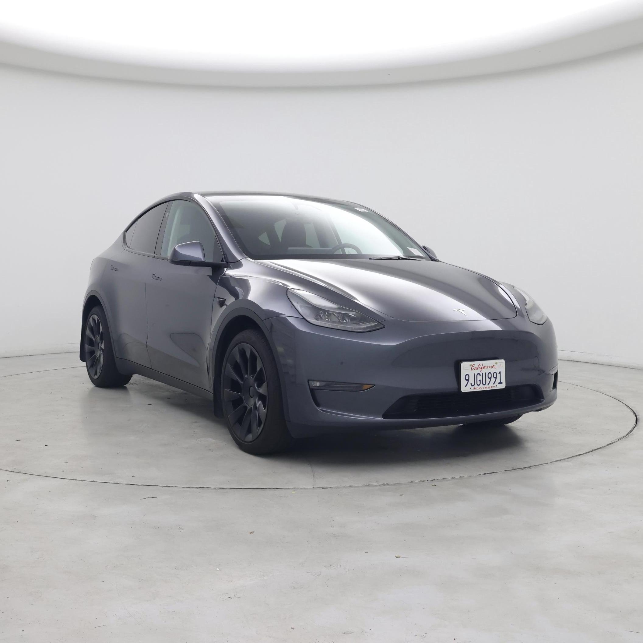 Gray 2023 Tesla Model Y Long Range AWD SUV / Crossover All-Wheel Drive Automatic