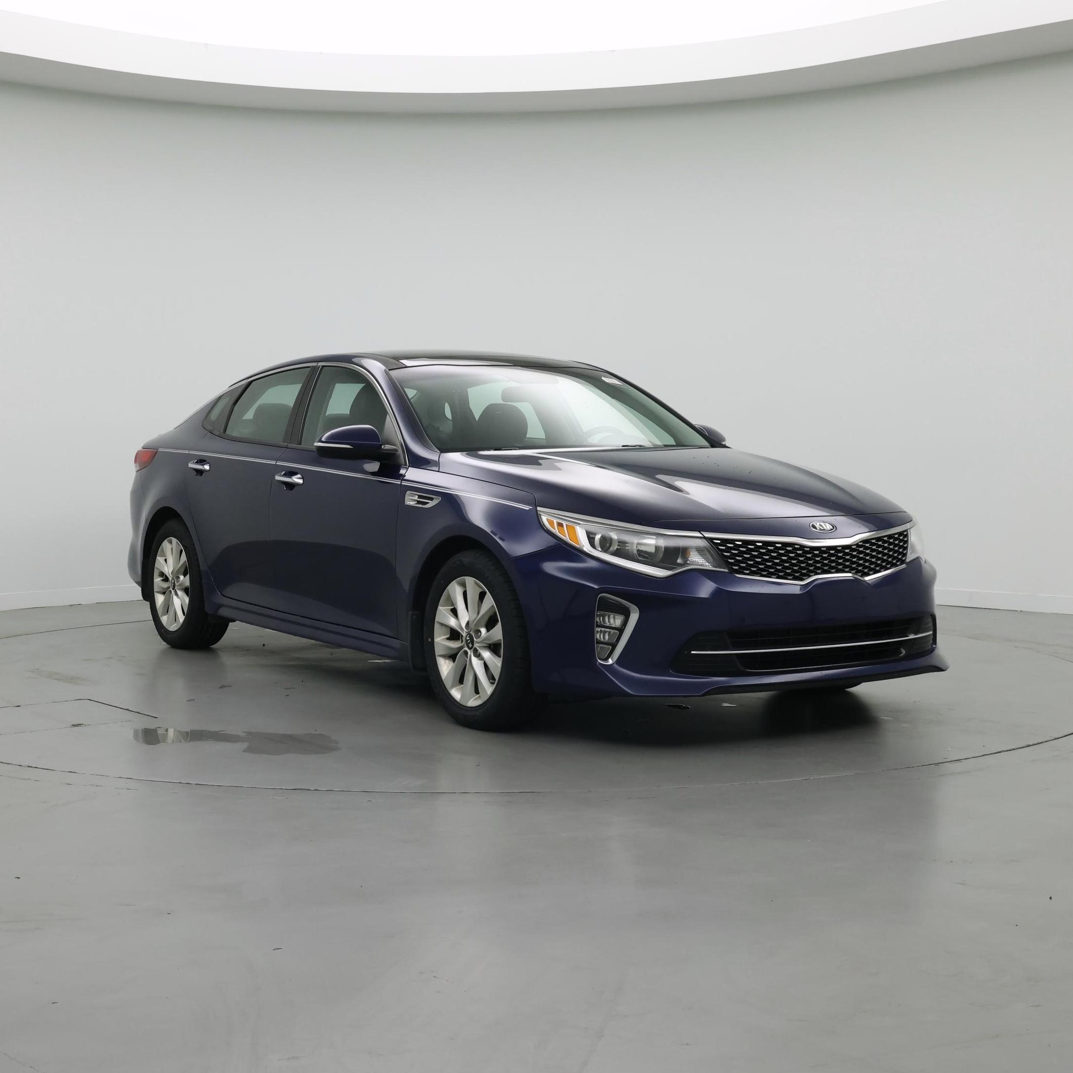 Blue 2018 Kia Optima Sedan Front-Wheel Drive Automatic
