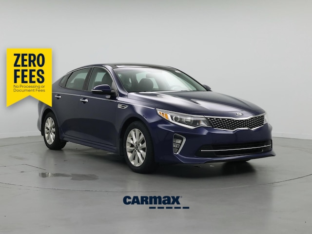 Blue 2018 Kia Optima Sedan Front-Wheel Drive Automatic