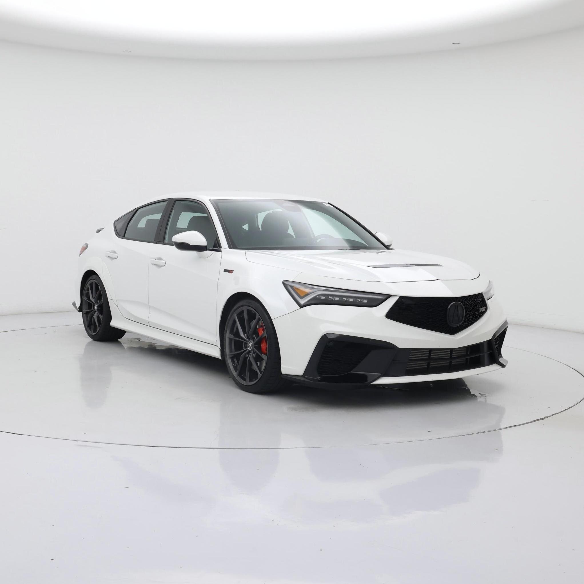 White 2024 Acura Integra Type S FWD Sedan Front-Wheel Drive Manual