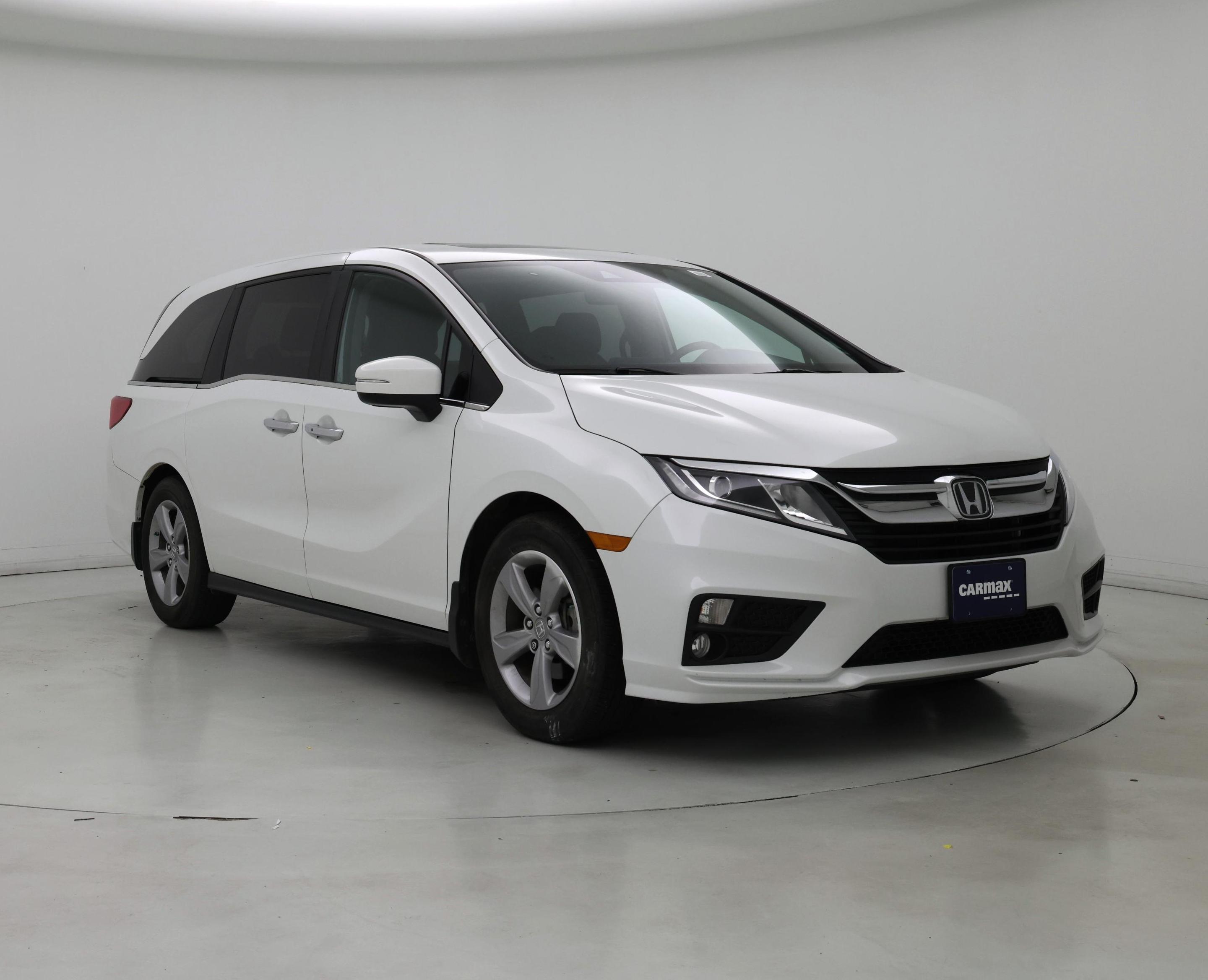 White 2020 Honda Odyssey Minivan Front-Wheel Drive Automatic